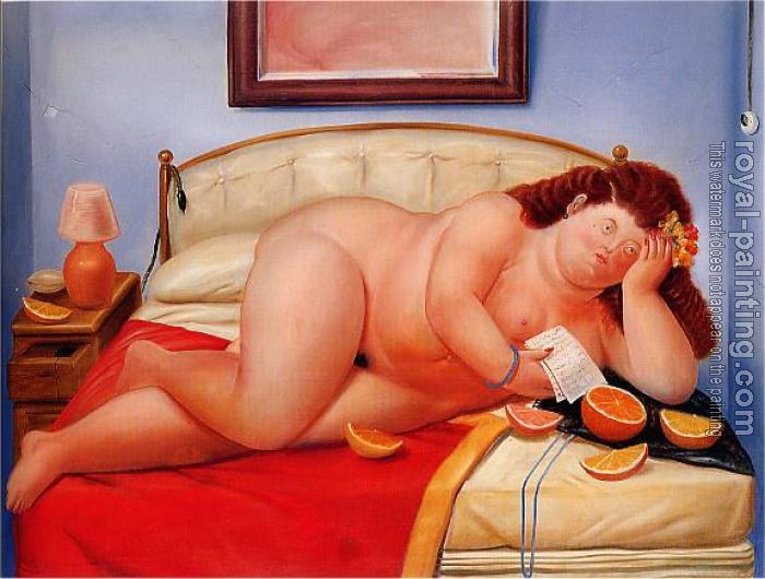 Fernando Botero : The Letter